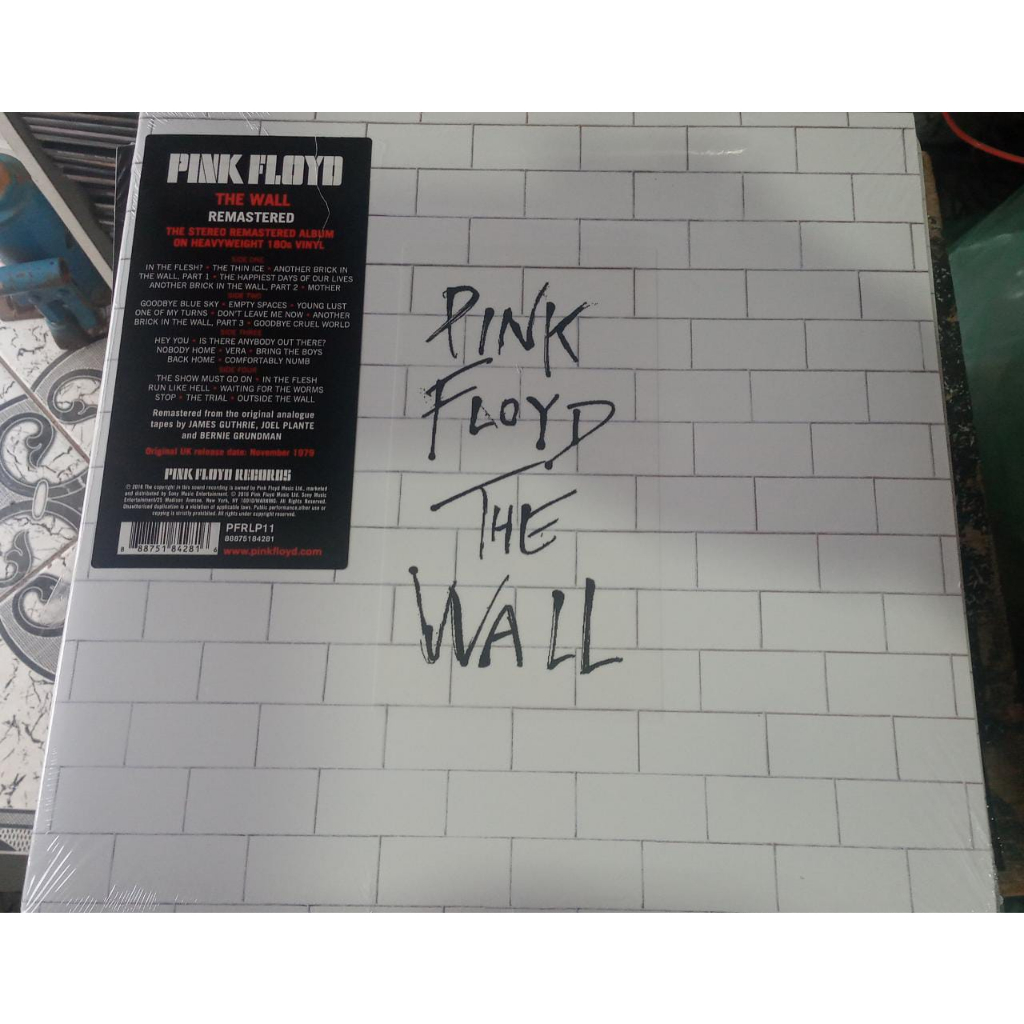 Lp Pink Floyd The Wall Duplo Importado Lacrado Shopee Brasil