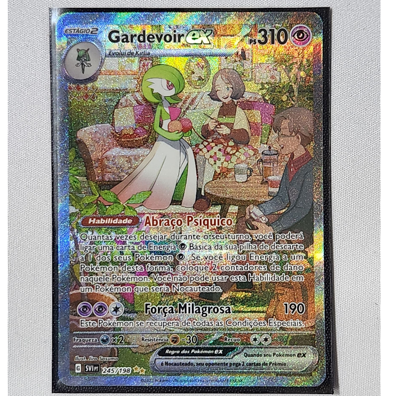 Carta Pokemon Gardevoir Ex Ev Shopee Brasil