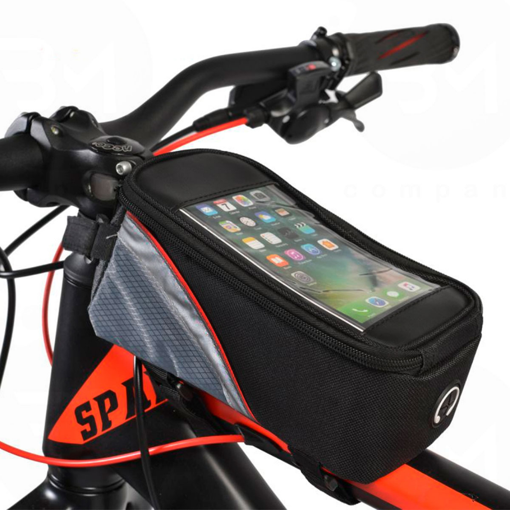 Bolsa Case Bag Porta Celular E Objetos Suporte Para Quadro Bike