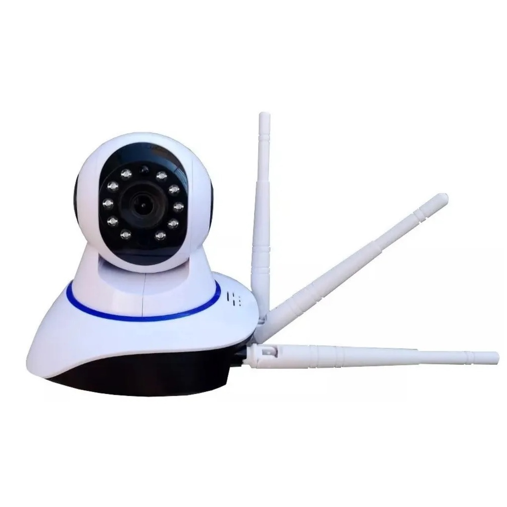 Camera Robo 3 Antenas Ip Wifi 360º 720p Sistema Yoosee yyp2p Shopee