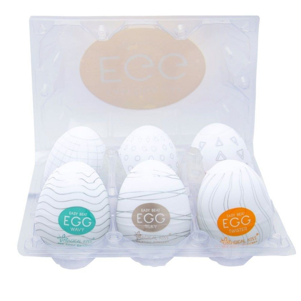 Unidade Ou Kit Ovinhos Masturbador Masculino Egg Silky Twister