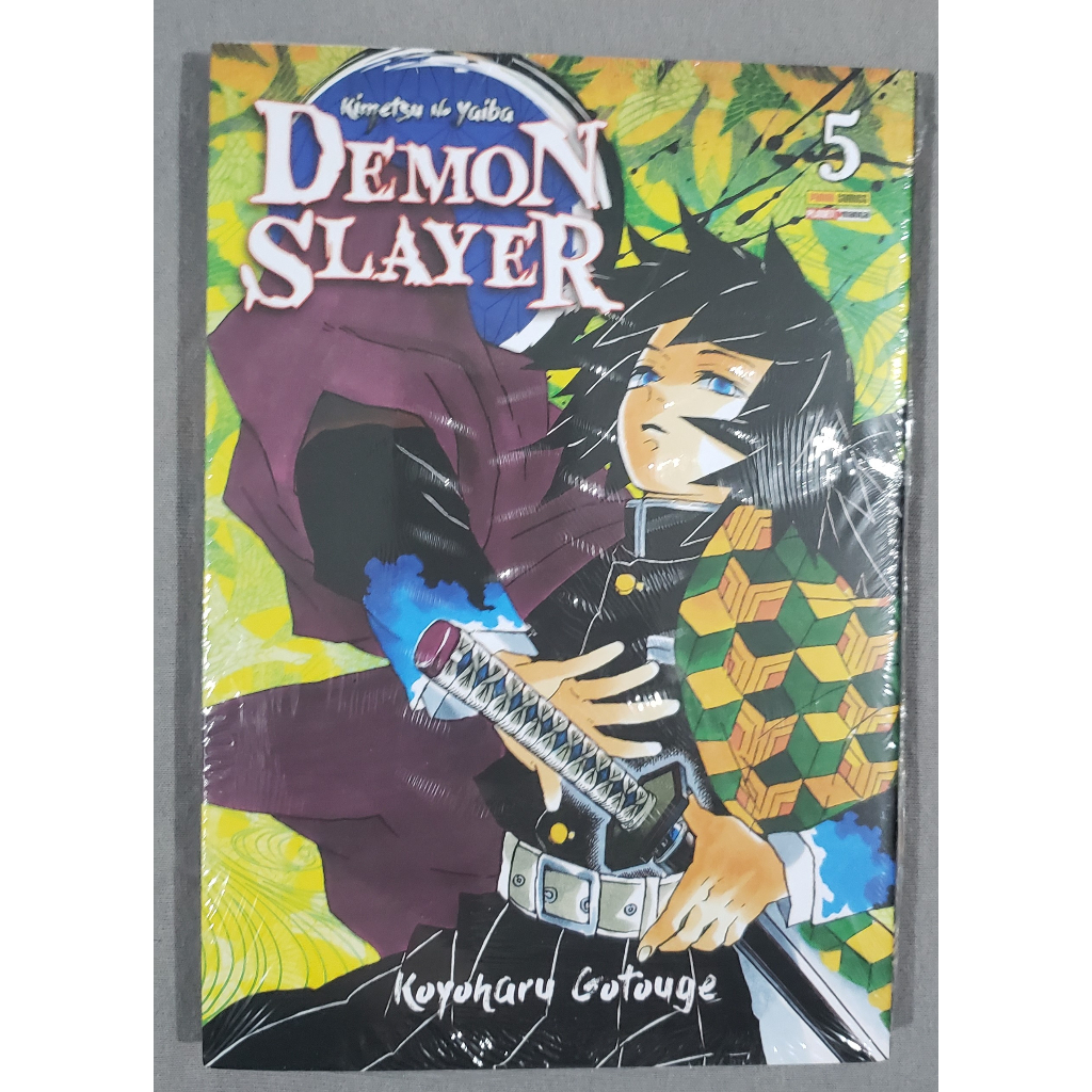 DEMON SLAYER KIMETSU NO YAIBA VOLUME 5 NOVO E LACRADO Shopee Brasil