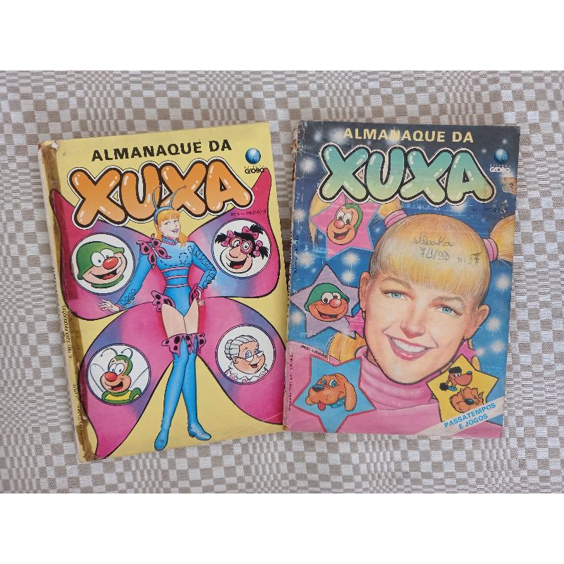 Kit Revistas Gibi Almanaque Da Xuxa Shopee Brasil