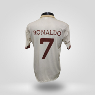 Blusa Do CR7 Bege Branca Do Al Nassr Camisa Do Cristiano Ronaldo