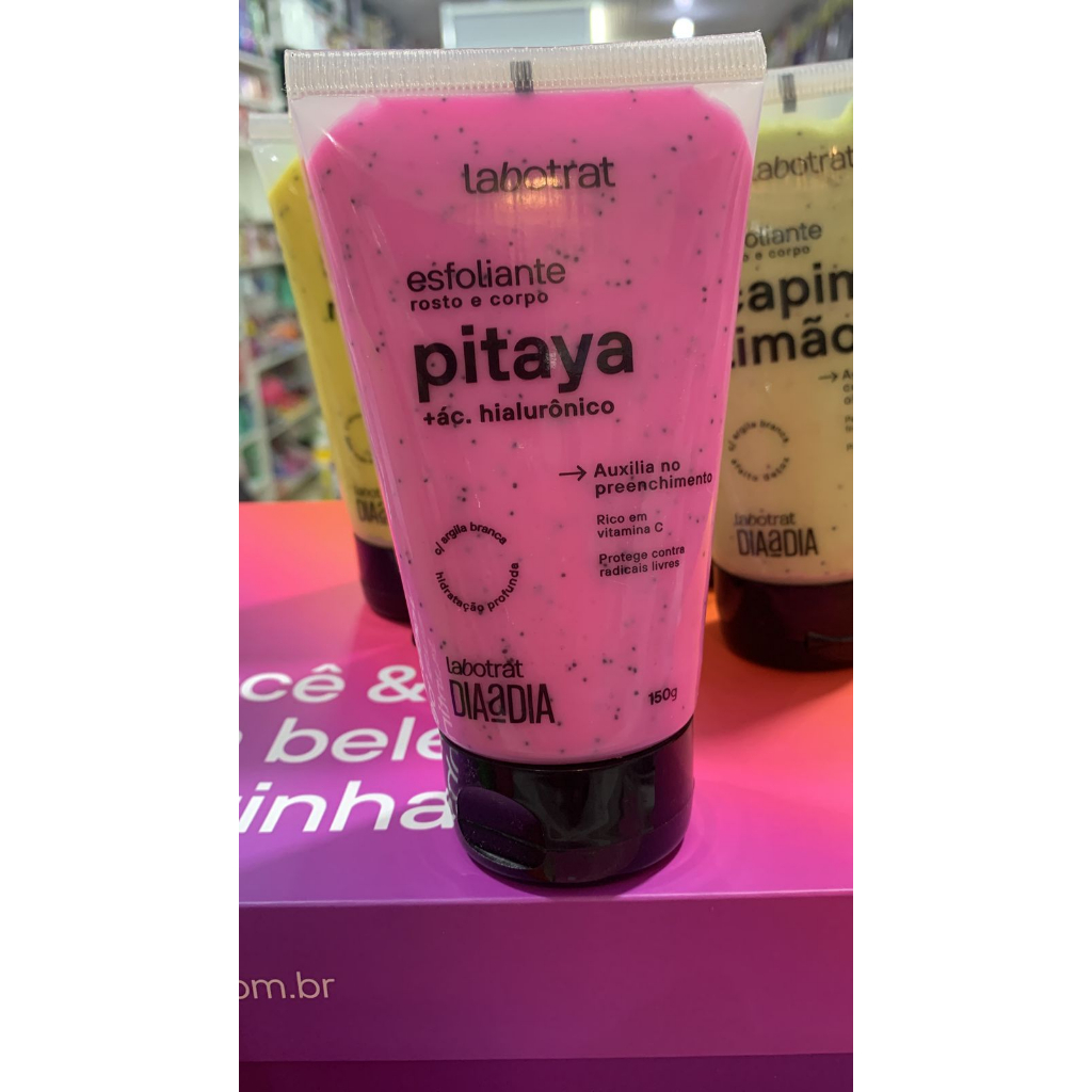 ESFOLIANTE PITAYA ACIDO HIALURONICO DIA A DIA LABOTRAT 150g BISNAGA