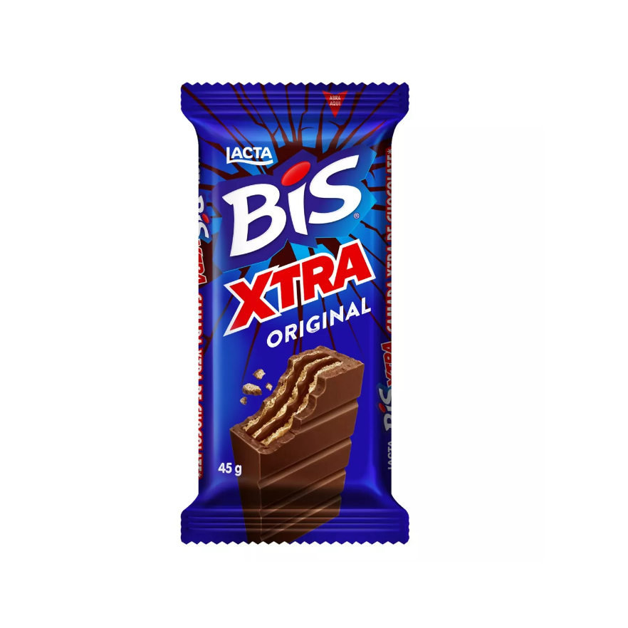 Chocolate Bis Xtra G Lacta Wafer Recheio E Cobertura Shopee Brasil