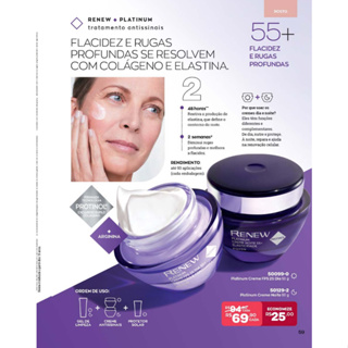 Renew Platinum Anti Idade C Protinol G Avon Original Lacrado