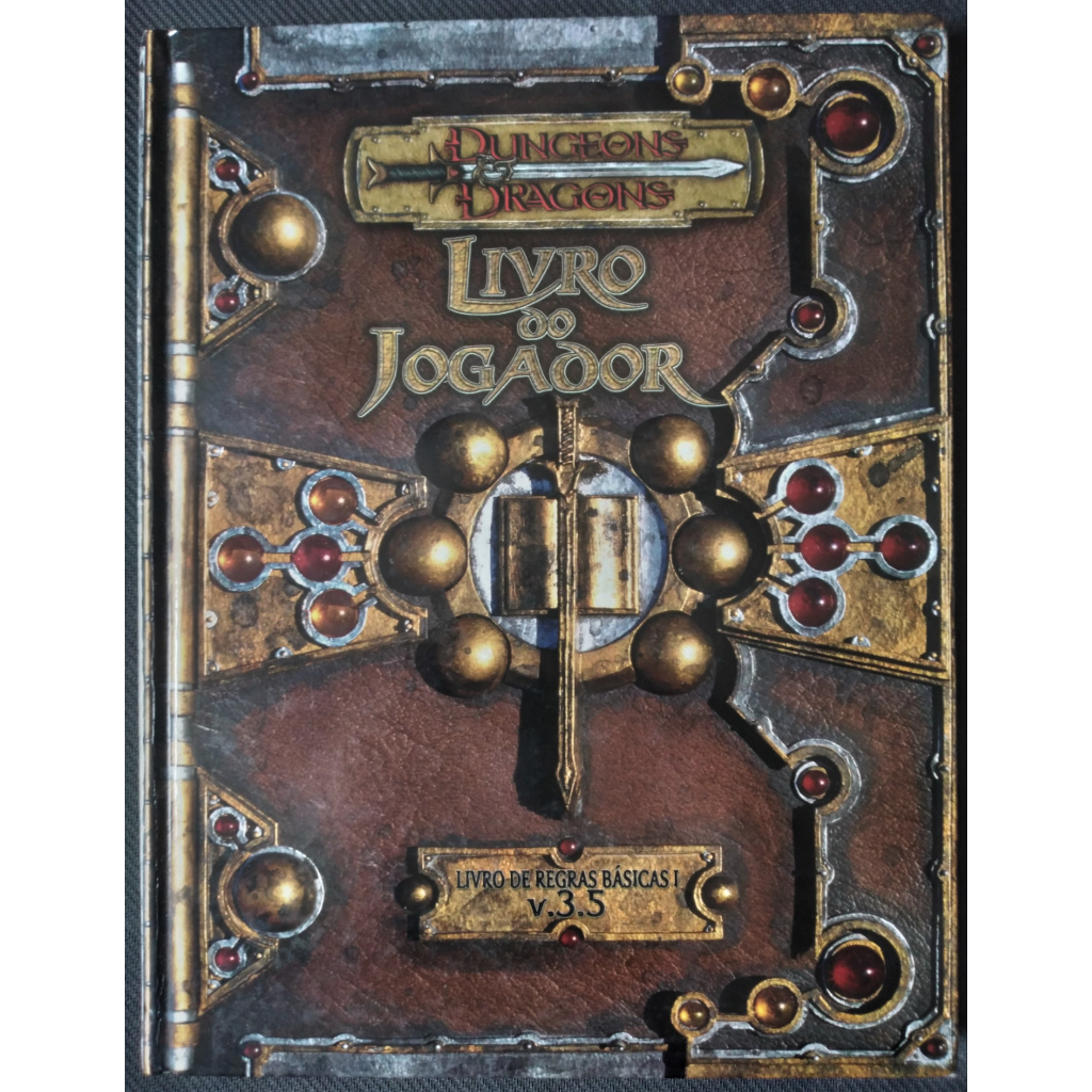 Livro Do Jogador 3 5 Dungeons And Dragons Livro De Rpg D D DnD