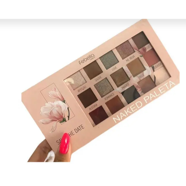 Paleta De Sombras Naked Paleta Febella Shopee Brasil