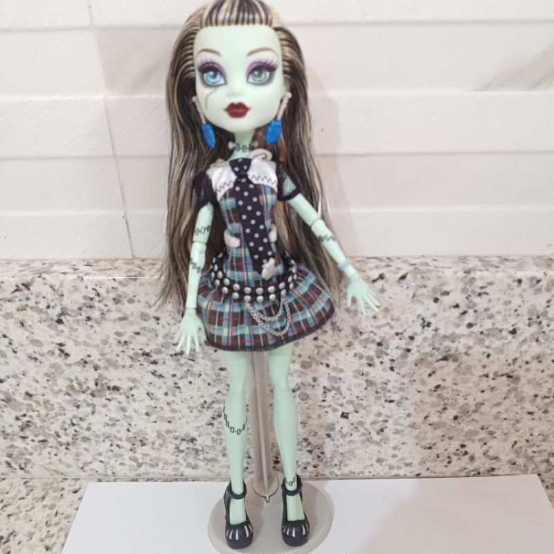 Boneca Monster High Frankie Wave Shopee Brasil