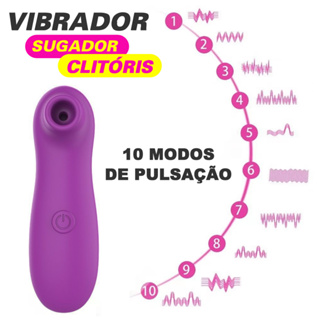 Vibrador Sugador Clitoriano Vagina Succao Chupa Clitoris SEX SHOP