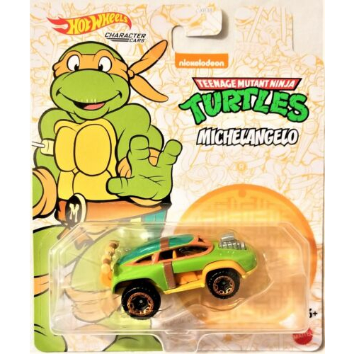 Hot Wheels Carros De Personagem Rodas Quentes Tartarugas Ninja