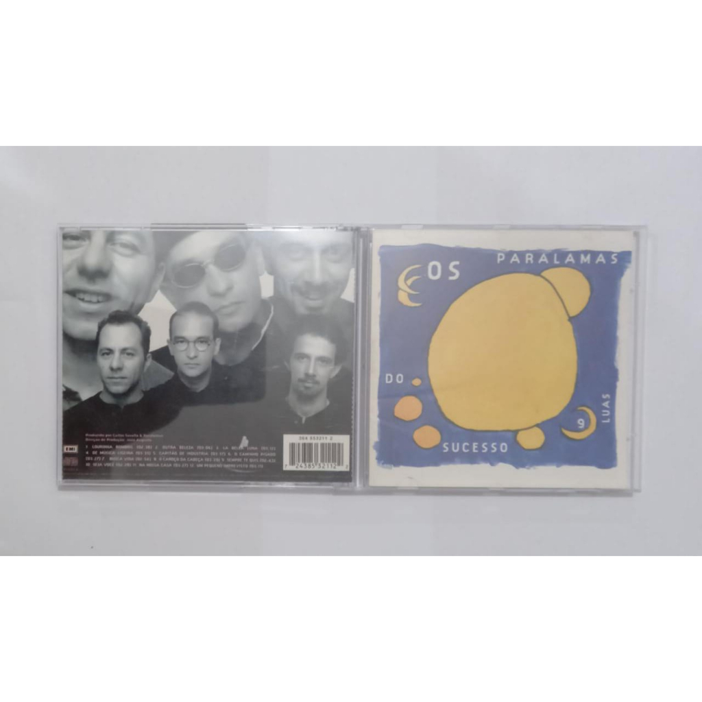 Cd Os Paralamas Do Sucesso Luas Shopee Brasil