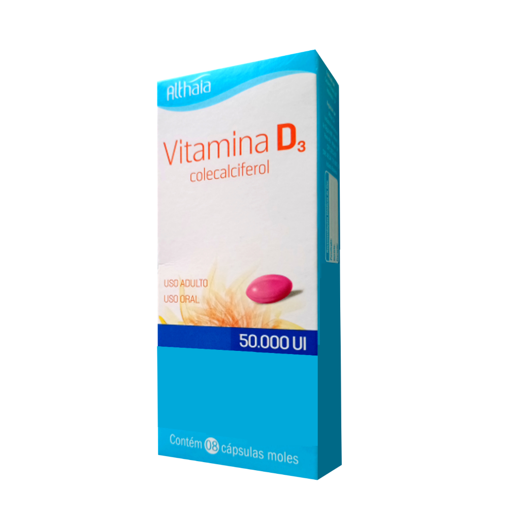 Vitamina D Ui Caixa C Psulas Moles Althaia Shopee Brasil