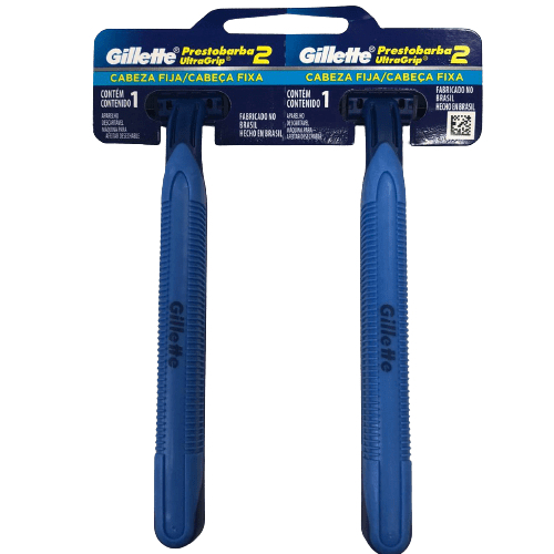 APARELHO PRESTOBARBA GILLETTE ULTRAGRIP 02 UNIDADES Shopee Brasil