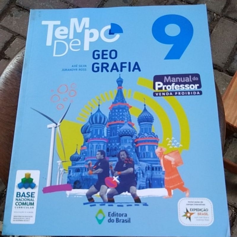 Geografia Tempo De Geografia Ano Exemplar Do Professor Shopee Brasil