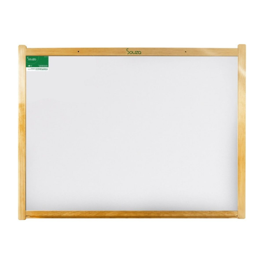 Quadro Branco Moldura De Madeira 60 Cm X 40 Cm SOUZA Shopee Brasil