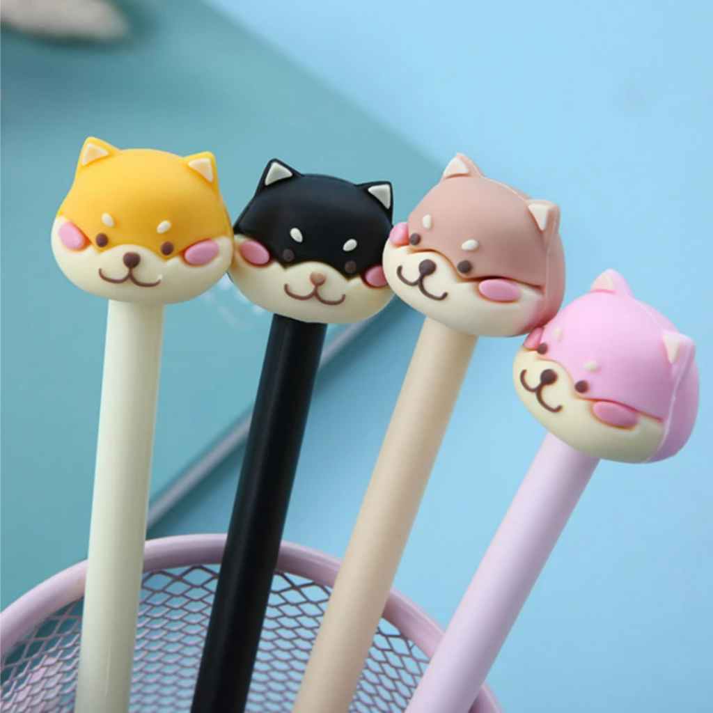 Caneta Fofa Gel Gatinho Shopee Brasil