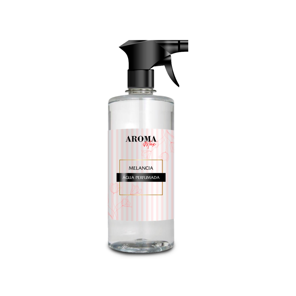 Água Perfumada Melancia 500ml Aromatizador para Lençóis Roupas e