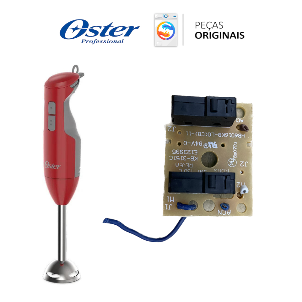 PLACA INTERRUPTOR MIXER OSTER ORIGINAL 5A 250VAC 127V 220V