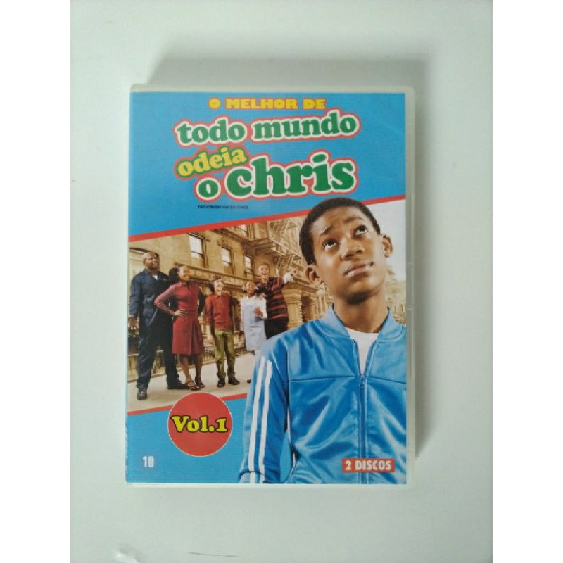 Dvd Todo Mundo Odeia O Chris Primeira Temporada Completa Shopee Brasil