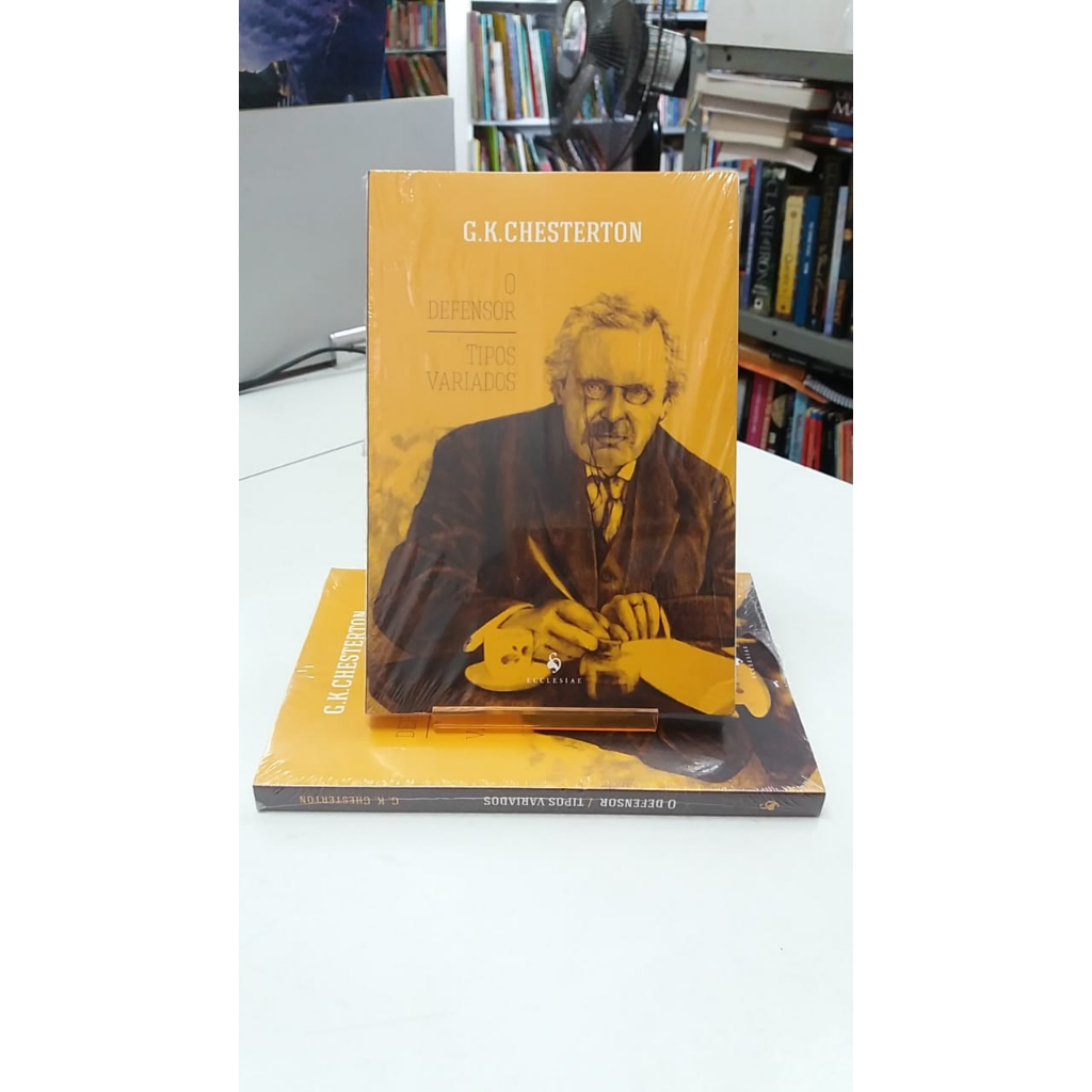 Livro O Defensor Tipos Variados G K Chesterton Novo E Lacrado