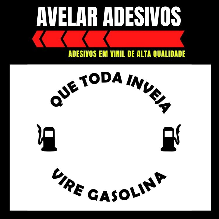 Adesivo Para Tanque Da Moto Que Toda Inveja Vire Gasolina Cmx Cm