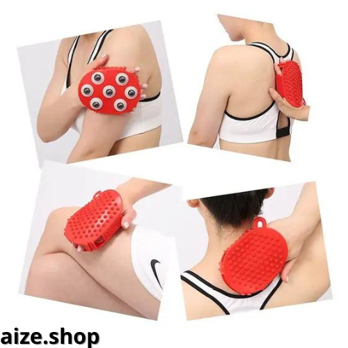 Luva Massageadora Corporal Manual Esferas Shopee Brasil