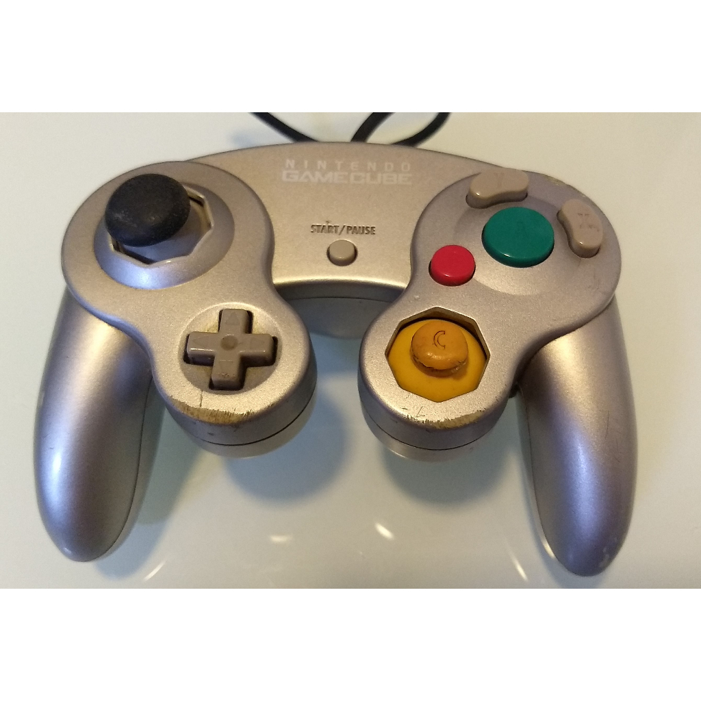 Controle Original Para Nintendo Game Cube Cor Prata Shopee Brasil