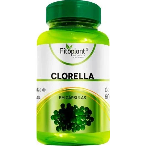 Clorella 60 Capsulas De 500 Mg Shopee Brasil