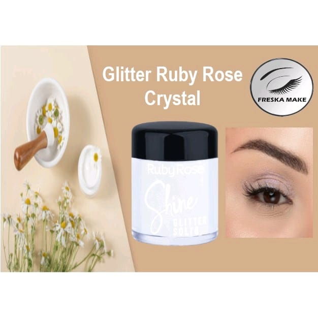 Glitter Solto Para Olhos Shine Ruby Rose Crystal Shopee Brasil