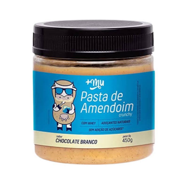 Pasta De Amendoim Crunchy Mais Mu Whey G Shopee Brasil