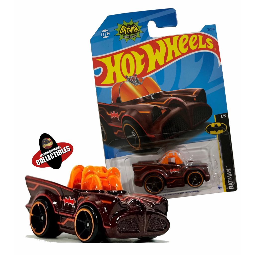 Hot Wheels Classic TV Series Batmobile DC Batman Lacrado Escala Shopee Brasil