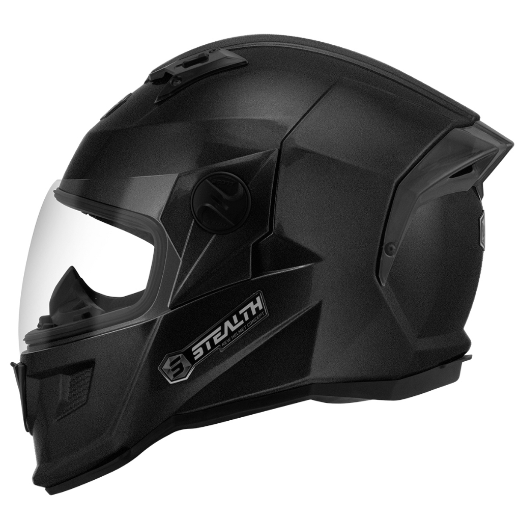 Capacete Fechado Masculino E Feminino Pro Tork Stealth Solid Pintura