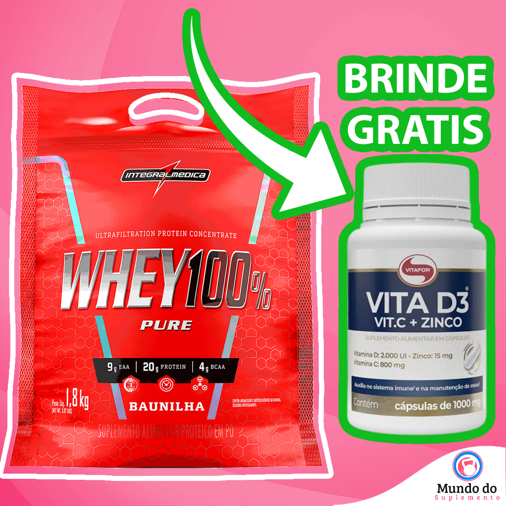 Whey Pure Refil G Todos Os Sabores Integralmedica Shopee