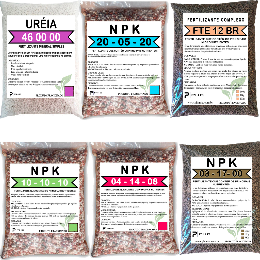 5Kg Adubo Fertilizante NPK Super Simples FTE BR12 Ureia Shopee Brasil