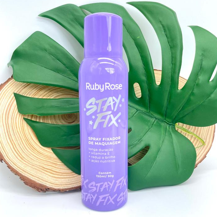 Spray Fixador De Maquiagem Stay Fix Ruby Rose HB 323 Shopee Brasil