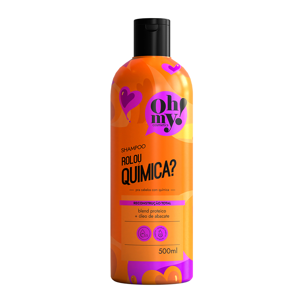 Shampoo Reavivador Rolou Química Oh My 500ml Shopee Brasil