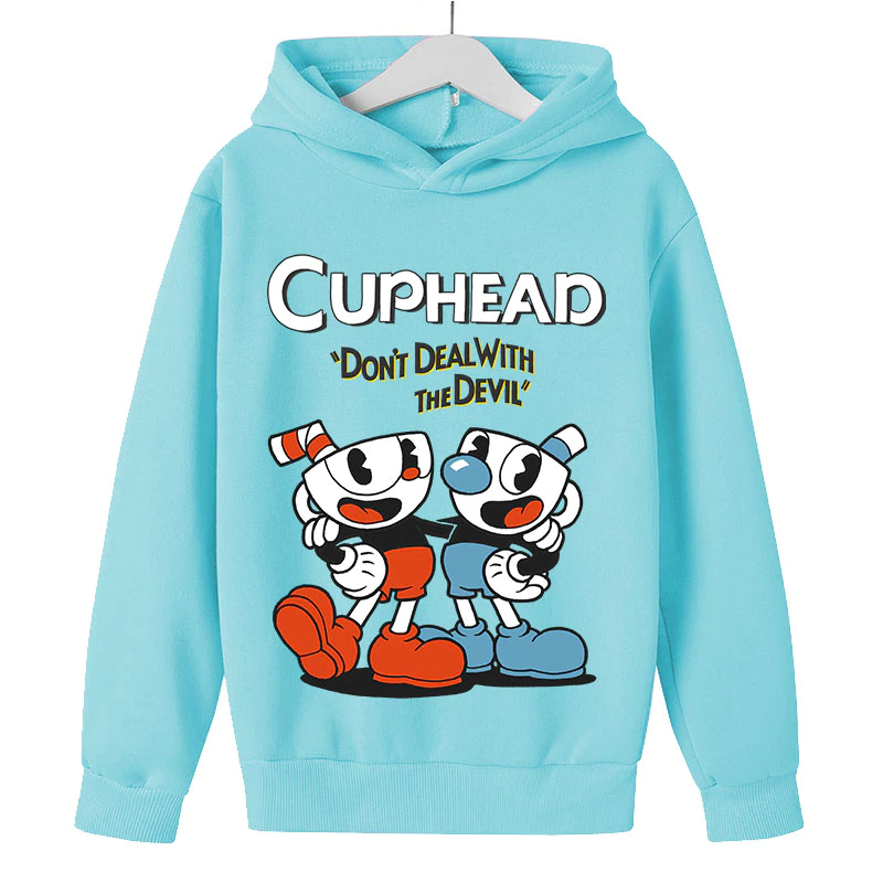 Blusa Moletom Cuphead Serie Animada Capuz E Bolso Canguru Shopee Brasil