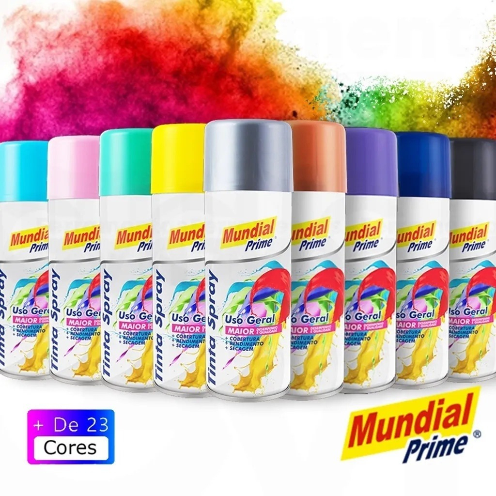 Tinta Spray Ml Uso Geral Diversas Cores Shopee Brasil