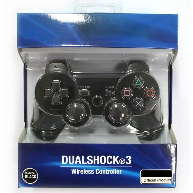 Controle PS3 Dualshock Sem Fio Wireless Ou Fio Wirred Shopee Brasil