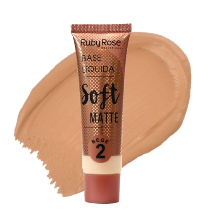 Base Soft Matte Ruby Rose Cor Nude Shopee Brasil