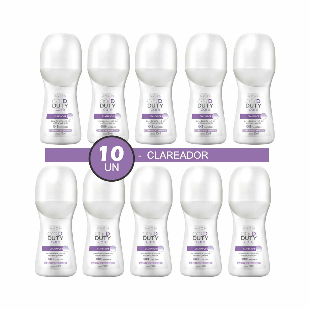 Desodorante Roll On On Duty Clareador Avon Shopee Brasil