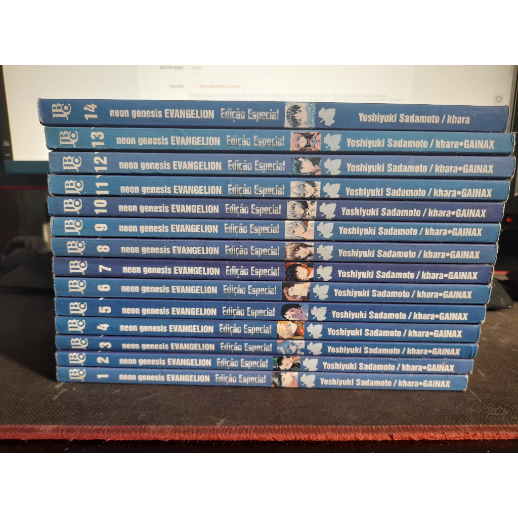 Mang Neon Genesis Evangelion Cole O Completa Em Volumes Shopee