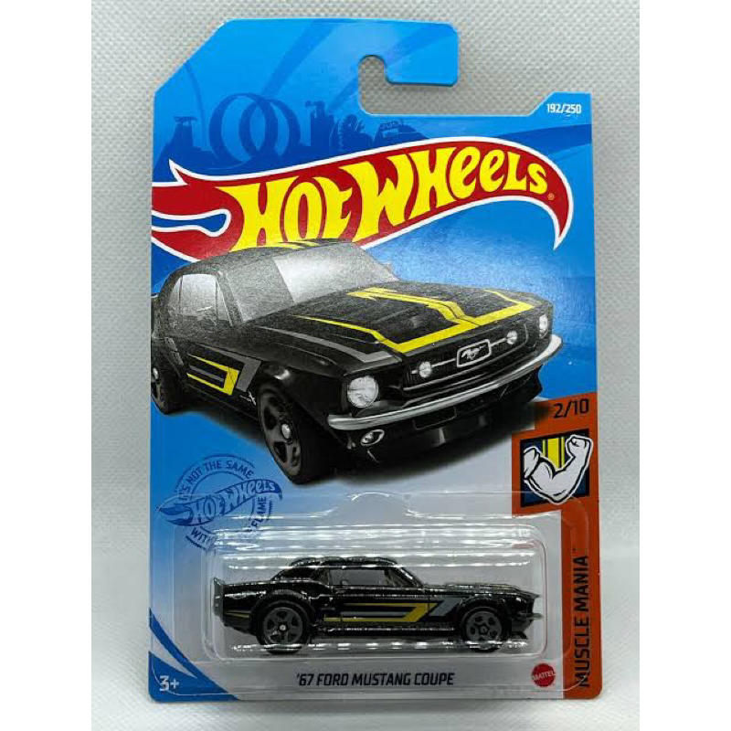 Hot Wheels 67 Ford Mustang Coupe Shopee Brasil
