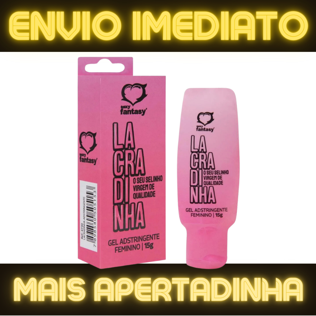 Gel Adstringente Intimo Feminino Lacradinha Sempre Virgem 15g Sexy