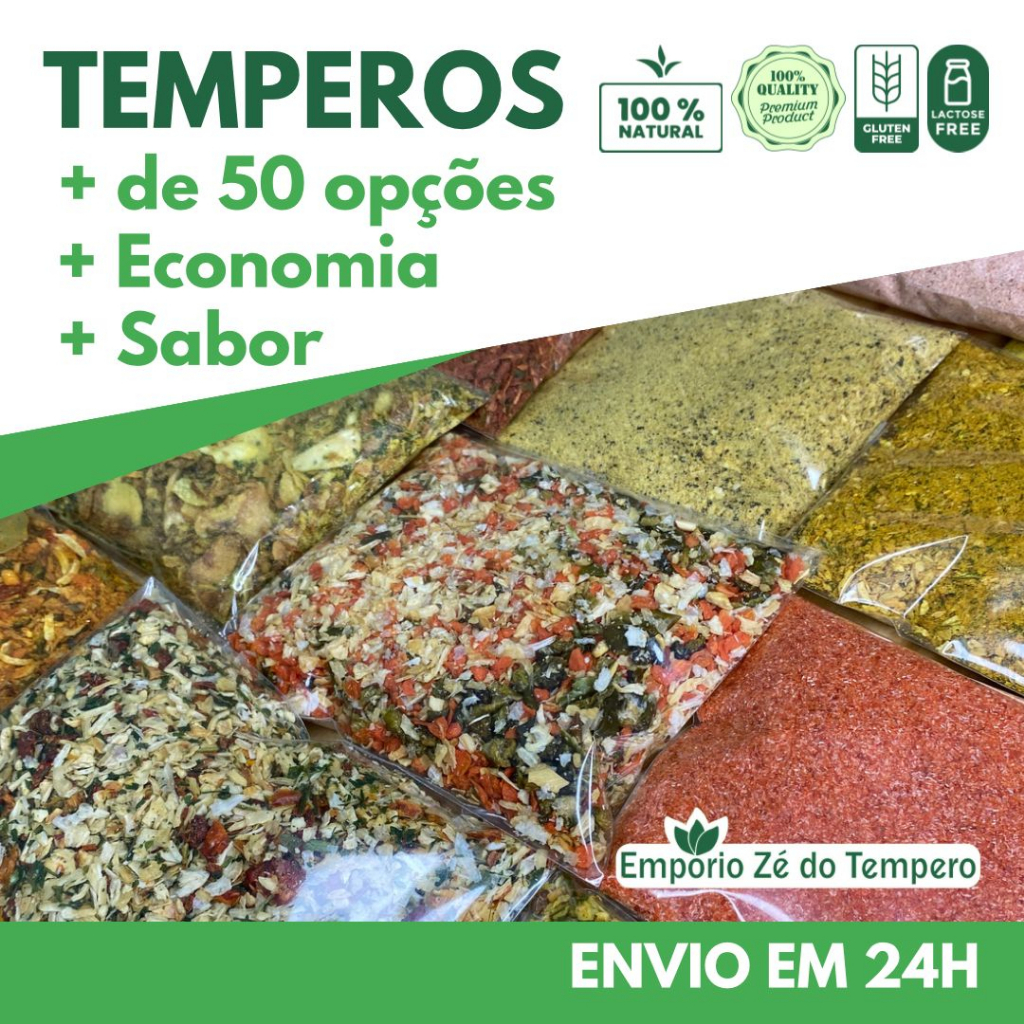 Temperos E Especiarias Gourmet Saudaveis Monte Seu Kit G