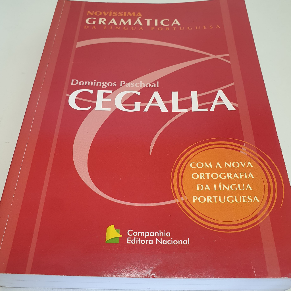 Livro Novíssima Gramática da Língua Portuguesa Domingos Paschoal