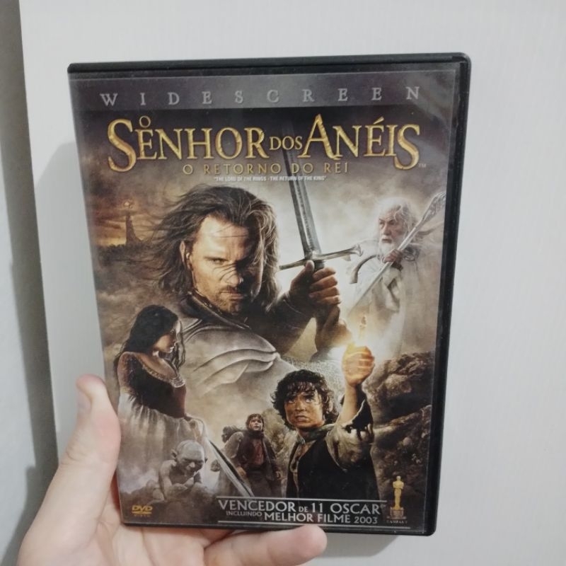 DVD O SENHOR DOS ANEIS O RETORNO DO REI ORIGINAL Shopee Brasil