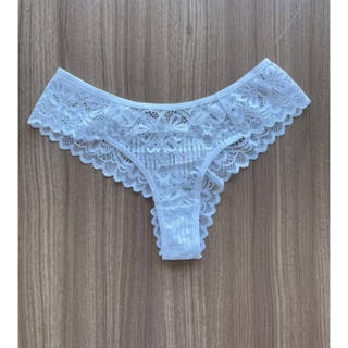 Kit Calcinhas De Renda Fio Dental Sexy Lingerie Feminina Moda